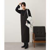 ブラック | Uネックジャンパースカート | CRAFT STANDARD BOUTIQUE
