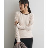 アイボリー | バイカラーパイピングプルオーバー | CRAFT STANDARD BOUTIQUE