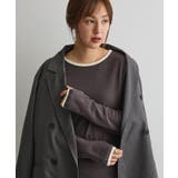 グレー | バイカラーパイピングプルオーバー | CRAFT STANDARD BOUTIQUE