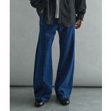 インディゴ | カーブフレアデニムパンツ | CRAFT STANDARD BOUTIQUE