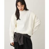 アイボリー | 洗える/ハンドステッチデザインニットプルオーバー | CRAFT STANDARD BOUTIQUE