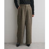 ダークブラウン | ツイードパンツ | CRAFT STANDARD BOUTIQUE