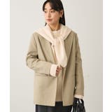 ライトカーキ | ウールライクオーバーサイズジャケット | CRAFT STANDARD BOUTIQUE