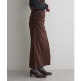 ドレープデザインIラインスカート | CRAFT STANDARD BOUTIQUE | 詳細画像4 