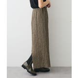 シャーリングジャガードスカート | CRAFT STANDARD BOUTIQUE | 詳細画像4 