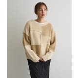 パッチワークニットプルオーバー | CRAFT STANDARD BOUTIQUE | 詳細画像3 
