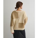 パッチワークニットプルオーバー | CRAFT STANDARD BOUTIQUE | 詳細画像5 