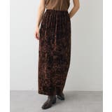 クラッシュベロアサイドスリットスカート | CRAFT STANDARD BOUTIQUE | 詳細画像2 