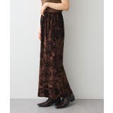 クラッシュベロアサイドスリットスカート | CRAFT STANDARD BOUTIQUE | 詳細画像3 