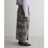 クラッシュベロアサイドスリットスカート | CRAFT STANDARD BOUTIQUE | 詳細画像18 