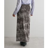 クラッシュベロアサイドスリットスカート | CRAFT STANDARD BOUTIQUE | 詳細画像19 