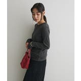 クルーネックバックメローカットソー | CRAFT STANDARD BOUTIQUE | 詳細画像3