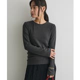 ダークグレー | クルーネックバックメローカットソー | CRAFT STANDARD BOUTIQUE