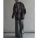 総柄ニットカーディガン | CRAFT STANDARD BOUTIQUE | 詳細画像12