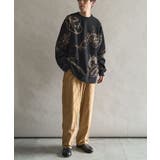 総柄クルーネックニット | CRAFT STANDARD BOUTIQUE | 詳細画像10 