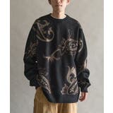 ペイズリー | 総柄クルーネックニット | CRAFT STANDARD BOUTIQUE