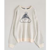 アイボリー | 【P・O・P・S】ダブルジャカードニットプルオーバー | CRAFT STANDARD BOUTIQUE