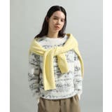 洗える/ニュアンス柄フェザーニットプルオーバー | CRAFT STANDARD BOUTIQUE | 詳細画像12