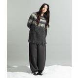 洗える/ノルディック起毛ニットプルオーバー | CRAFT STANDARD BOUTIQUE | 詳細画像5