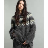 グレー | 洗える/ノルディック起毛ニットプルオーバー | CRAFT STANDARD BOUTIQUE
