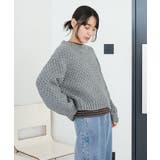 洗える/ローゲージカノコニットプルオーバー | CRAFT STANDARD BOUTIQUE | 詳細画像1 