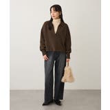 洗える/深Vネックニットプルオーバー | CRAFT STANDARD BOUTIQUE | 詳細画像19