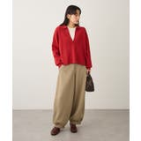 洗える/深Vネックニットプルオーバー | CRAFT STANDARD BOUTIQUE | 詳細画像6