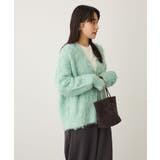 洗える/カール起毛モヘアライクVネックニットカーディガン | CRAFT STANDARD BOUTIQUE | 詳細画像10