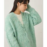 洗える/カール起毛モヘアライクVネックニットカーディガン | CRAFT STANDARD BOUTIQUE | 詳細画像8