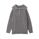 洗える/ハーフジップローゲージニットチュニック | CRAFT STANDARD BOUTIQUE | 詳細画像27