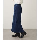 裏起毛デニムスカート | CRAFT STANDARD BOUTIQUE | 詳細画像4