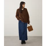 裏起毛デニムスカート | CRAFT STANDARD BOUTIQUE | 詳細画像6