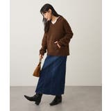 裏起毛デニムスカート | CRAFT STANDARD BOUTIQUE | 詳細画像7