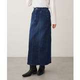 裏起毛デニムスカート | CRAFT STANDARD BOUTIQUE | 詳細画像4 