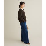 裏起毛デニムワイドストレートパンツ | CRAFT STANDARD BOUTIQUE | 詳細画像19