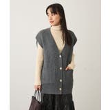 Vネックオーバーサイズニットベスト | CRAFT STANDARD BOUTIQUE | 詳細画像12