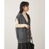 Vネックオーバーサイズニットベスト | CRAFT STANDARD BOUTIQUE | 詳細画像13