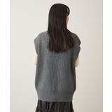 Vネックオーバーサイズニットベスト | CRAFT STANDARD BOUTIQUE | 詳細画像14