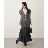 Vネックオーバーサイズニットベスト | CRAFT STANDARD BOUTIQUE | 詳細画像15