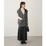 Vネックオーバーサイズニットベスト | CRAFT STANDARD BOUTIQUE | 詳細画像16