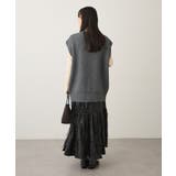 Vネックオーバーサイズニットベスト | CRAFT STANDARD BOUTIQUE | 詳細画像17