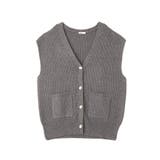 Vネックオーバーサイズニットベスト | CRAFT STANDARD BOUTIQUE | 詳細画像31