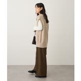 Vネックオーバーサイズニットベスト | CRAFT STANDARD BOUTIQUE | 詳細画像8