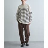 パネルボーダーニットプルオーバー | CRAFT STANDARD BOUTIQUE | 詳細画像15