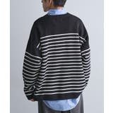 パネルボーダーニットプルオーバー | CRAFT STANDARD BOUTIQUE | 詳細画像2