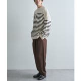 パネルボーダーニットプルオーバー | CRAFT STANDARD BOUTIQUE | 詳細画像17 