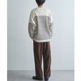 パネルボーダーニットプルオーバー | CRAFT STANDARD BOUTIQUE | 詳細画像12