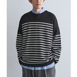 ボーダーブラック | パネルボーダーニットプルオーバー | CRAFT STANDARD BOUTIQUE