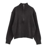 洗える/ミニモールハーフジップニットプルオーバー | CRAFT STANDARD BOUTIQUE | 詳細画像45