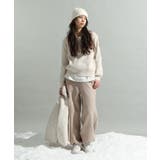 洗える/ミニモールハーフジップニットプルオーバー | CRAFT STANDARD BOUTIQUE | 詳細画像12